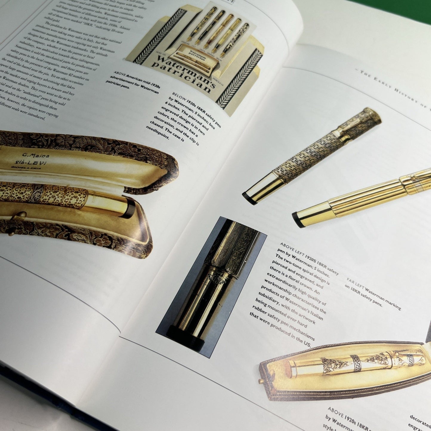 FOUNTAIN PENS COLLECTOR'S GUIDE BY JONATHAN STEINBERG 1994 HC DJ ILLUSTRATED