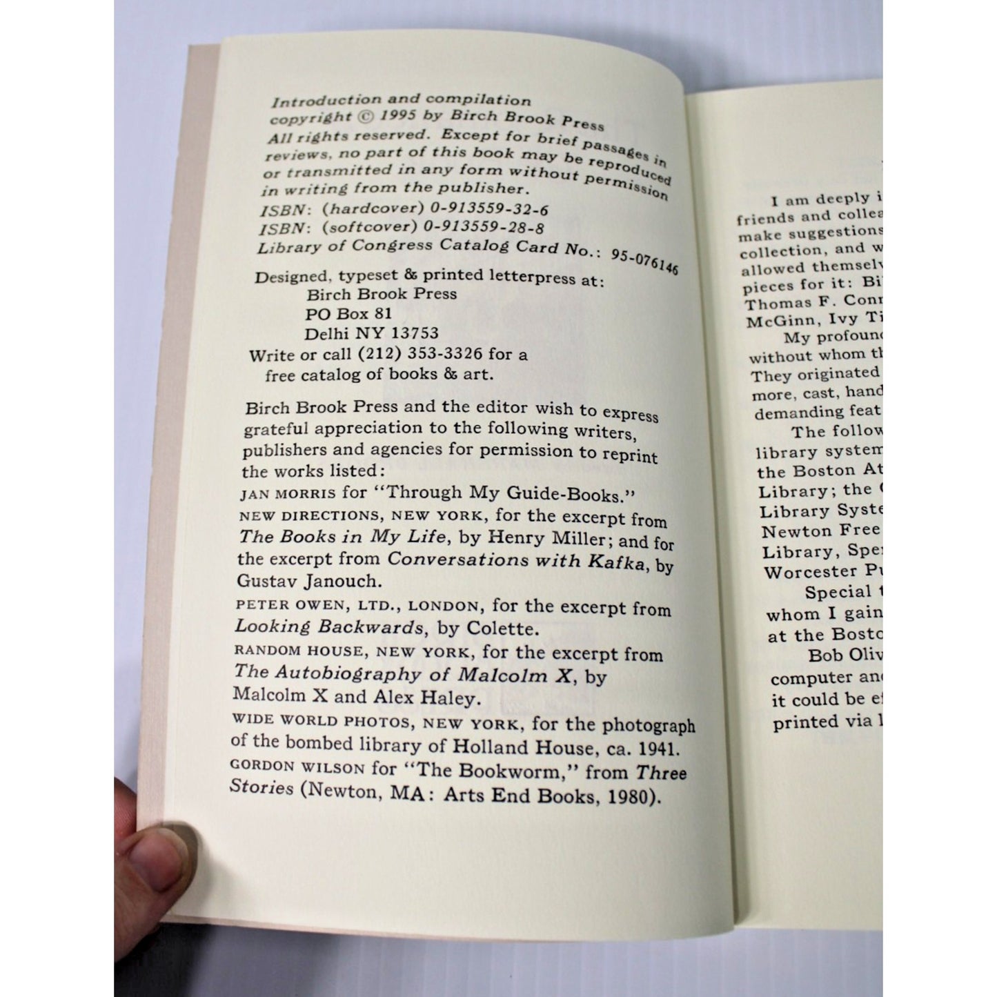 The Romance of the Book: Marshall Brooks, 1995, Letterpress Edition, 80 lb Stock