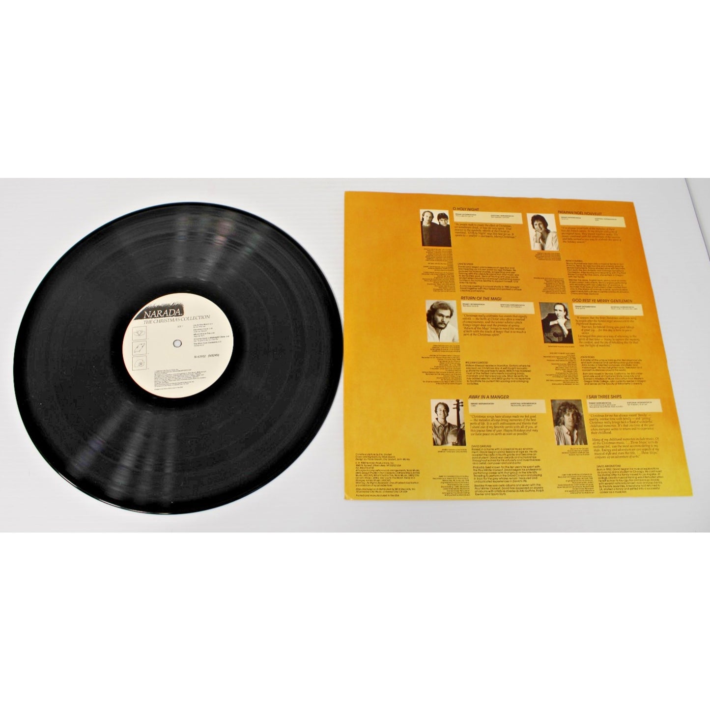 Narada- The Christmas Collection, 1988 New Age LP Compilation N-63902 EX/EX!