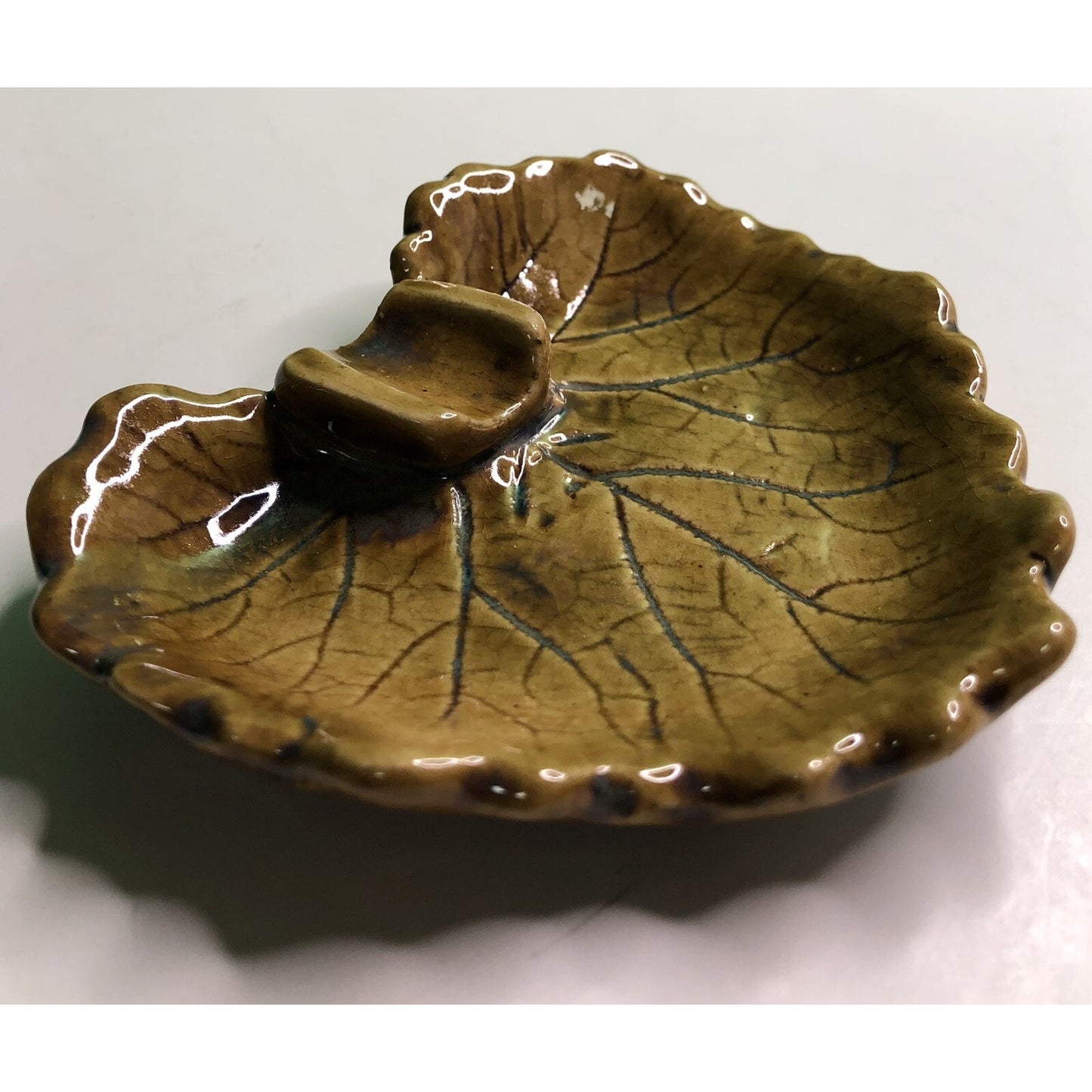 Rare Vintage Pinewood Pottery ASHTRAY TRINKET TRAY By EDITH HARWELL Fairhope AL