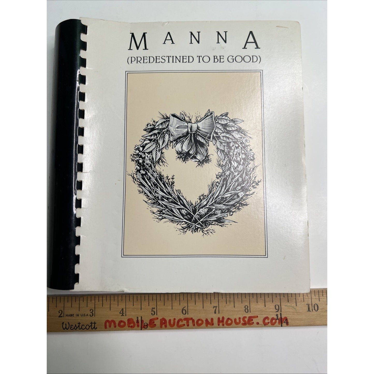 Cookbook MANNA PREDESTINED TO BE GOOD Westminster Presbyterian Mobile Alabama