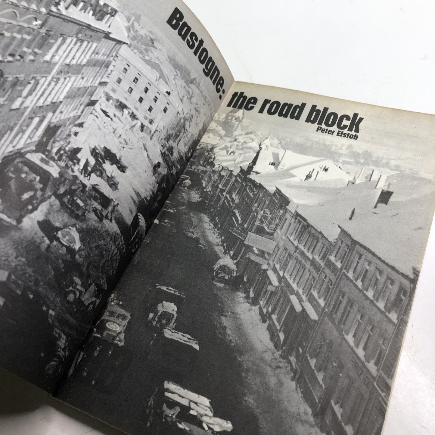 BALLANTINE'S ILLUSTRATED HISTORY WW2 Battle Book #4 BASTOGNE THE ROAD BLOCK