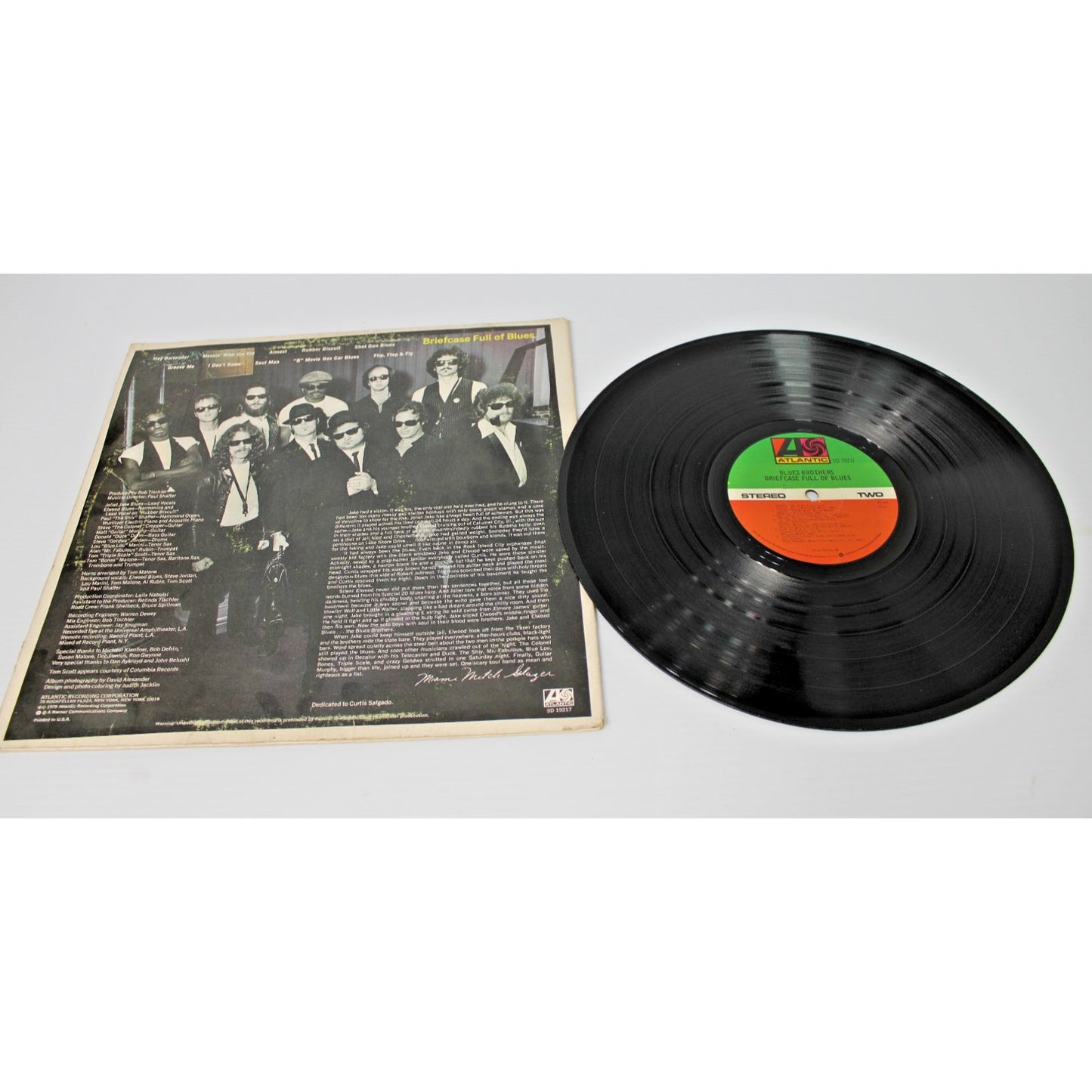 Blues Brothers- Briefcase Full Of Blues, 1978 Atlantic, SD19217 Vinyl LP Record