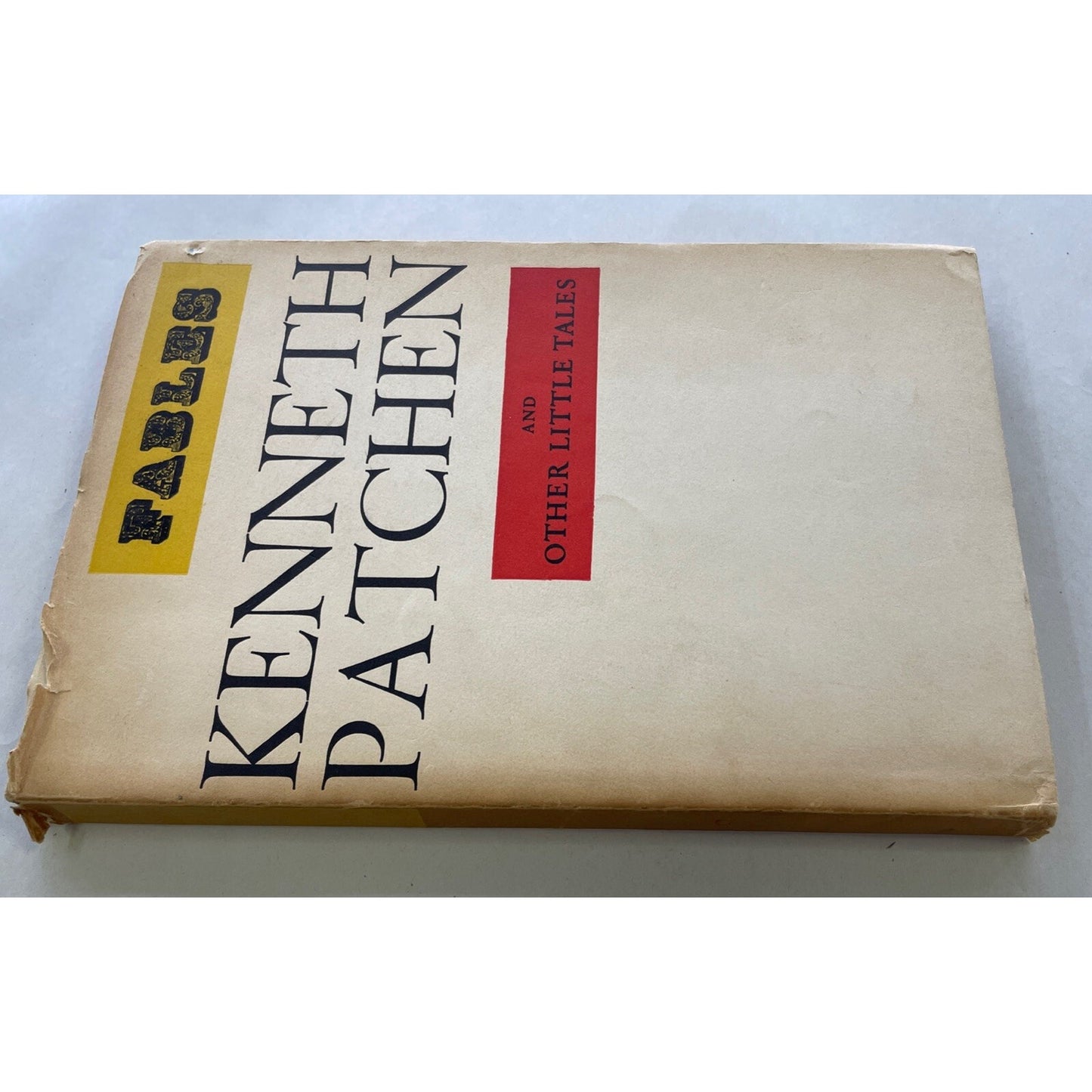 Fables and Other Little Tales By Kenneth Patchen - RARE - 1st Edition (PB, 1953)