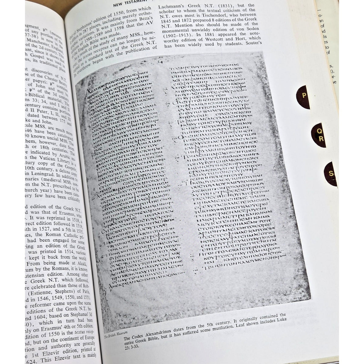 1970 New Westminster Dictionary of the Bible - Thumb-Indexed Illustrated