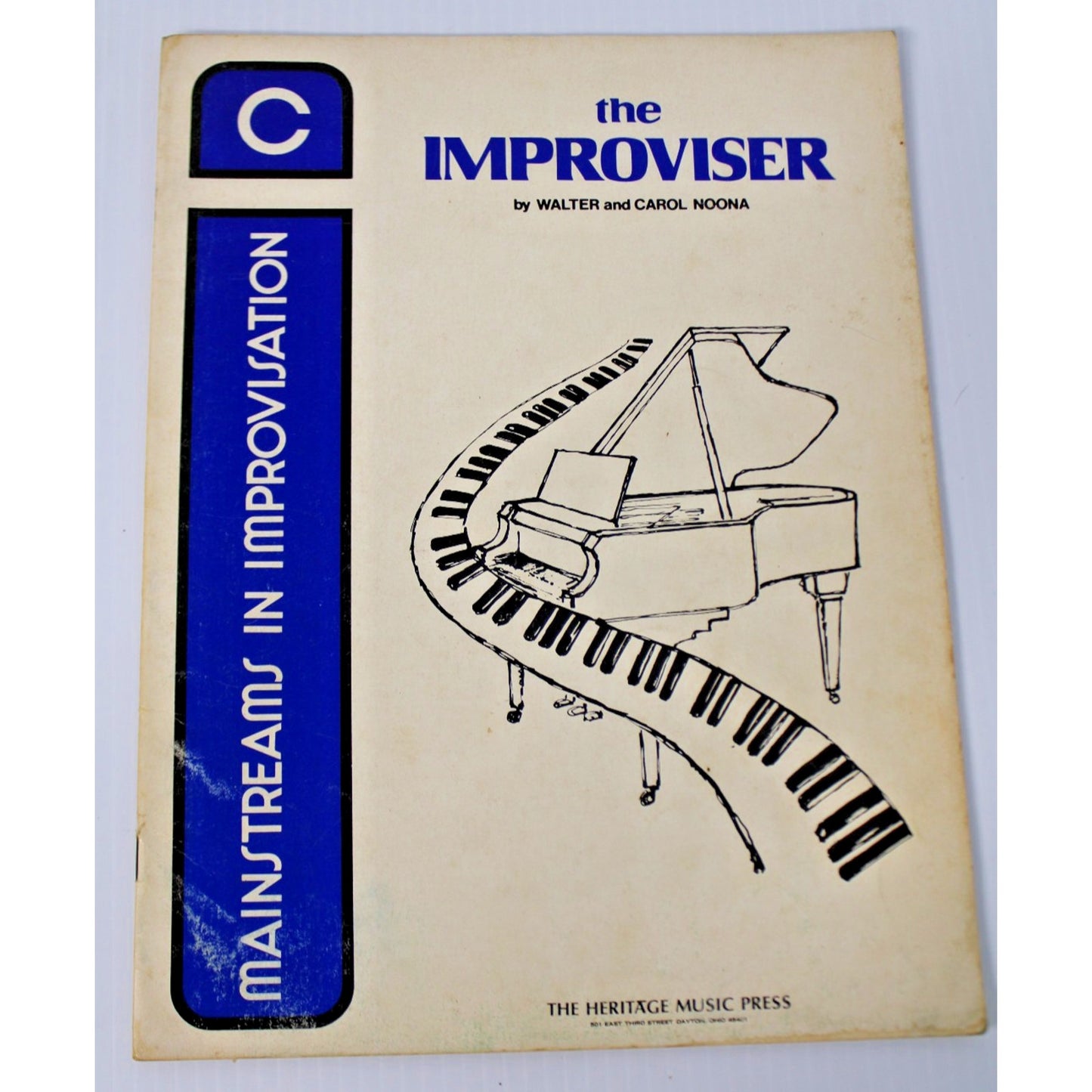 3 Vintage Piano Technique Books- Arthur Zepp "Let's Improvise!" 1 & 2 + Bonus!