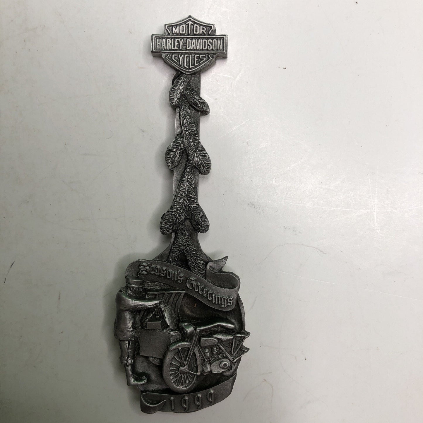 1999 HARLEY DAVIDSON Limited Edition PEWTER SPOON #0312 of 5000