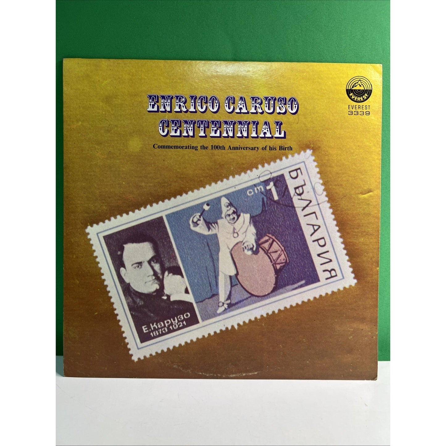 Everest 3339 Enrico Caruso Centennial 100th Anniversary 1973 LP Record Vinyl