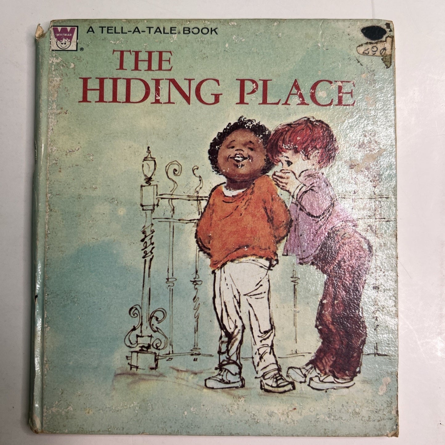 THE HIDING PLACE Vintage 1971 Whitman Tell A Tale Hardcover Children’s Book