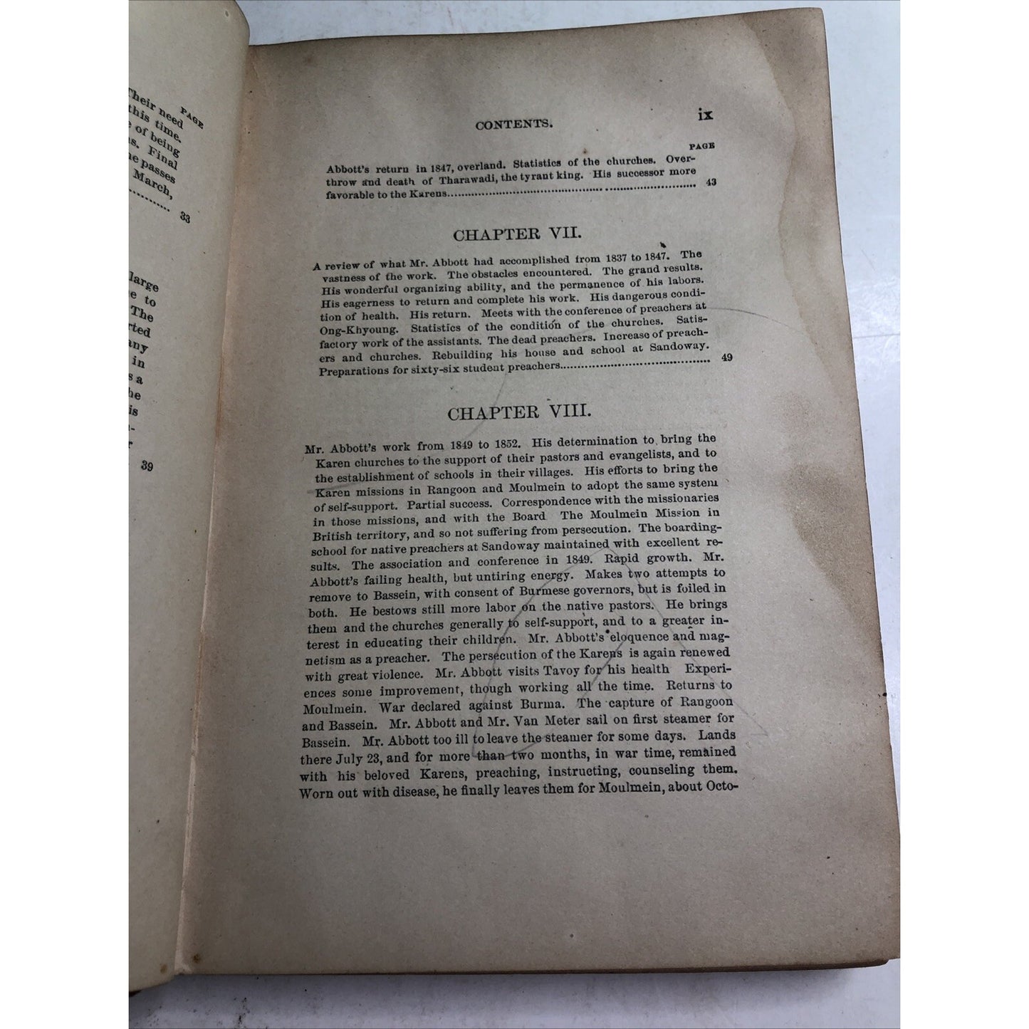 The Story Of The Karen Mission In Bassein 1838-1890 HC 1st Edition 1891 Issues