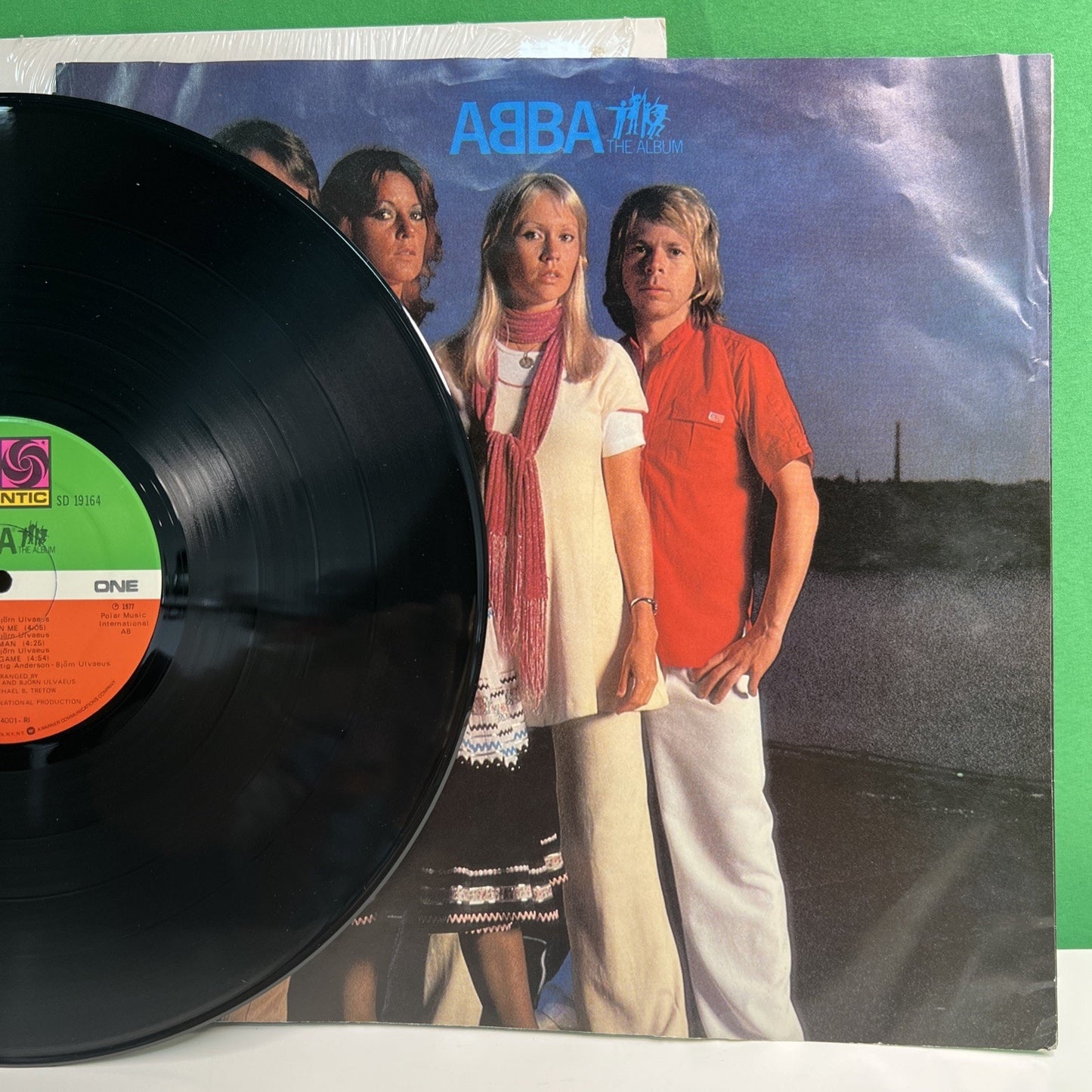 ABBA The Album Atlantic Records Vinyl LP 1977 Hype Sticker