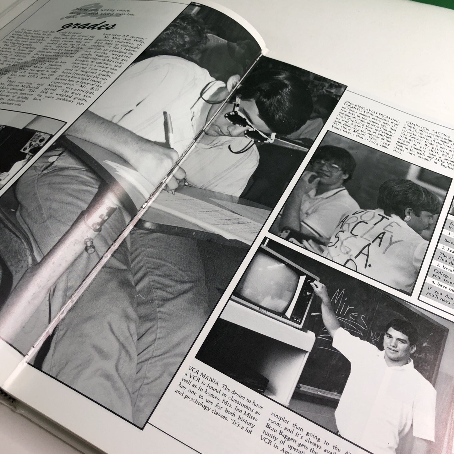 1986 - 1987 McGill Toolen High School Yearbook VESPIDAE Mobile Alabama AL