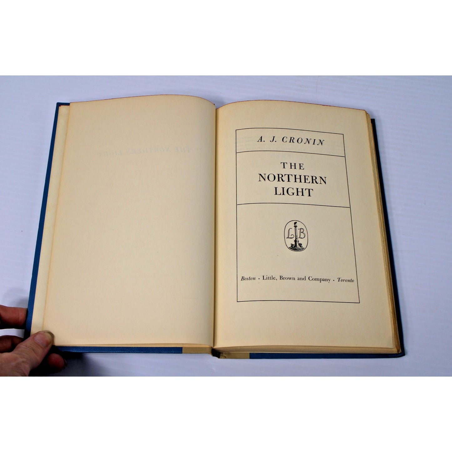 The Northern Light by A. J. Cronin, 1958 Hardcover, Little Brown & Co.