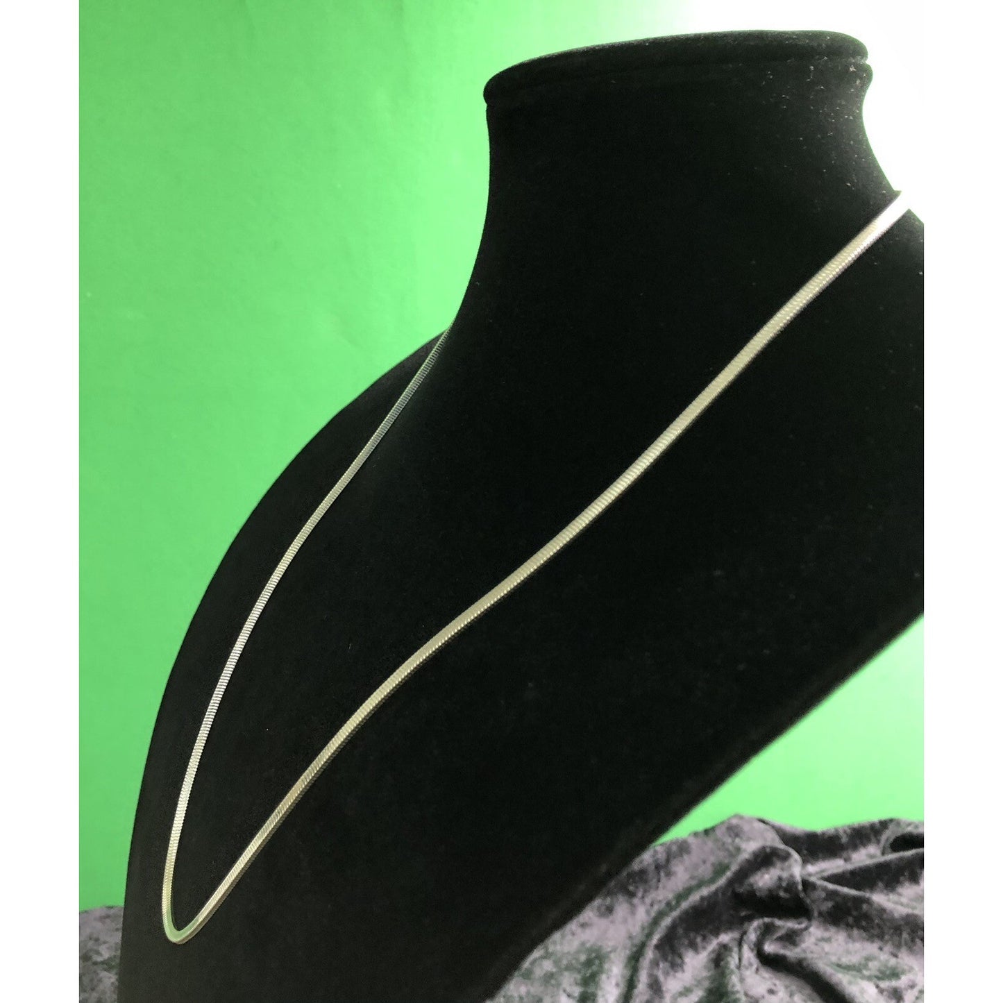 Sterling Square Snake Chain 2mm 25 Inches