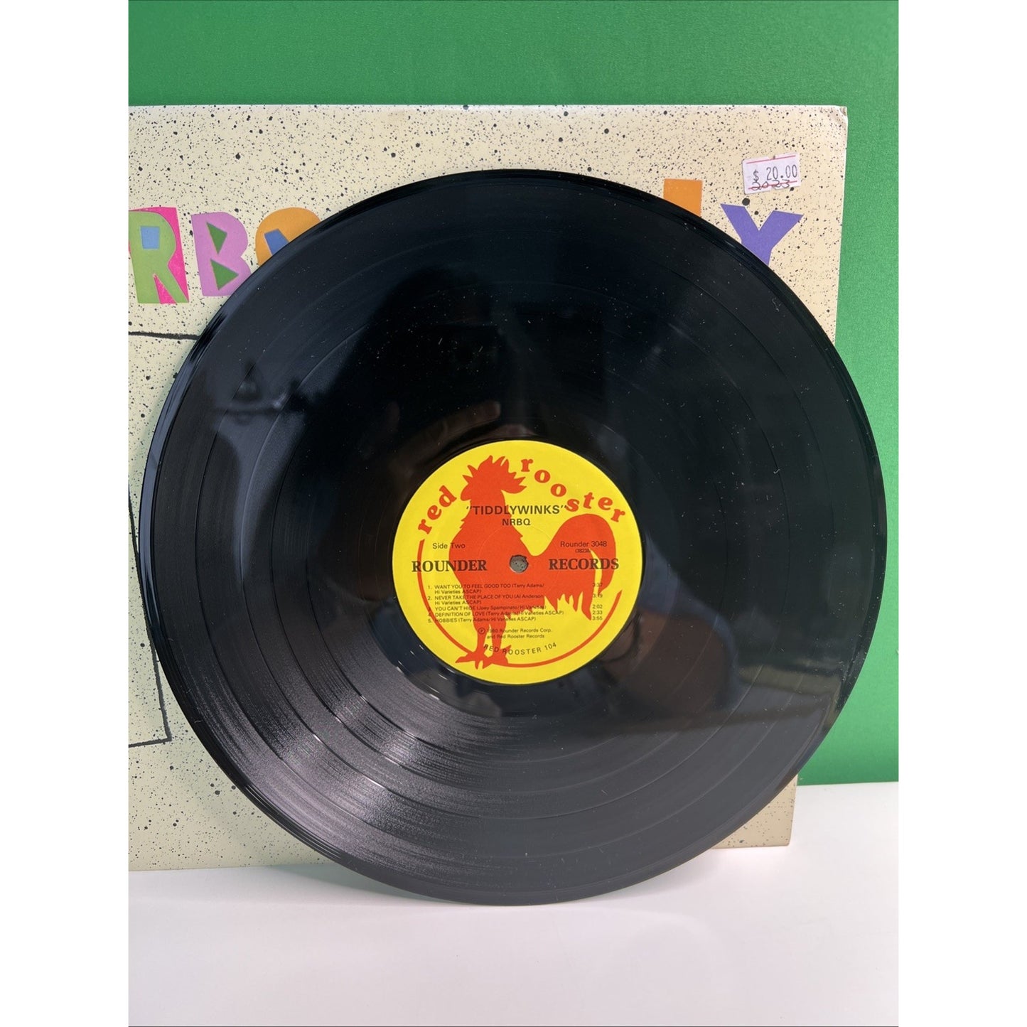 NRBQ Tiddly Winks 1980 Original Vinyl Rounder Records Red Rooster 104 Album