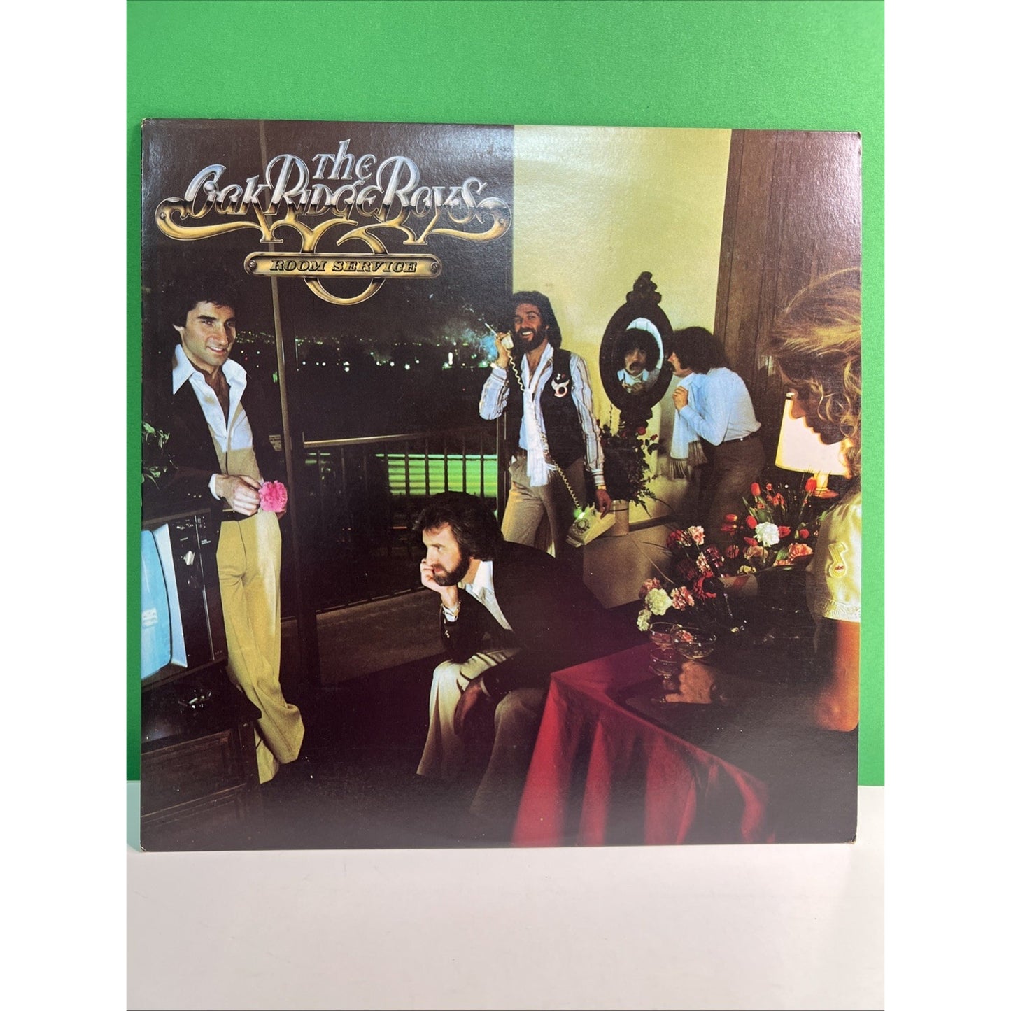 Lot 4 OAK RIDGE BOYS LP Albums Room Service Together Have Arrived Fancy Free