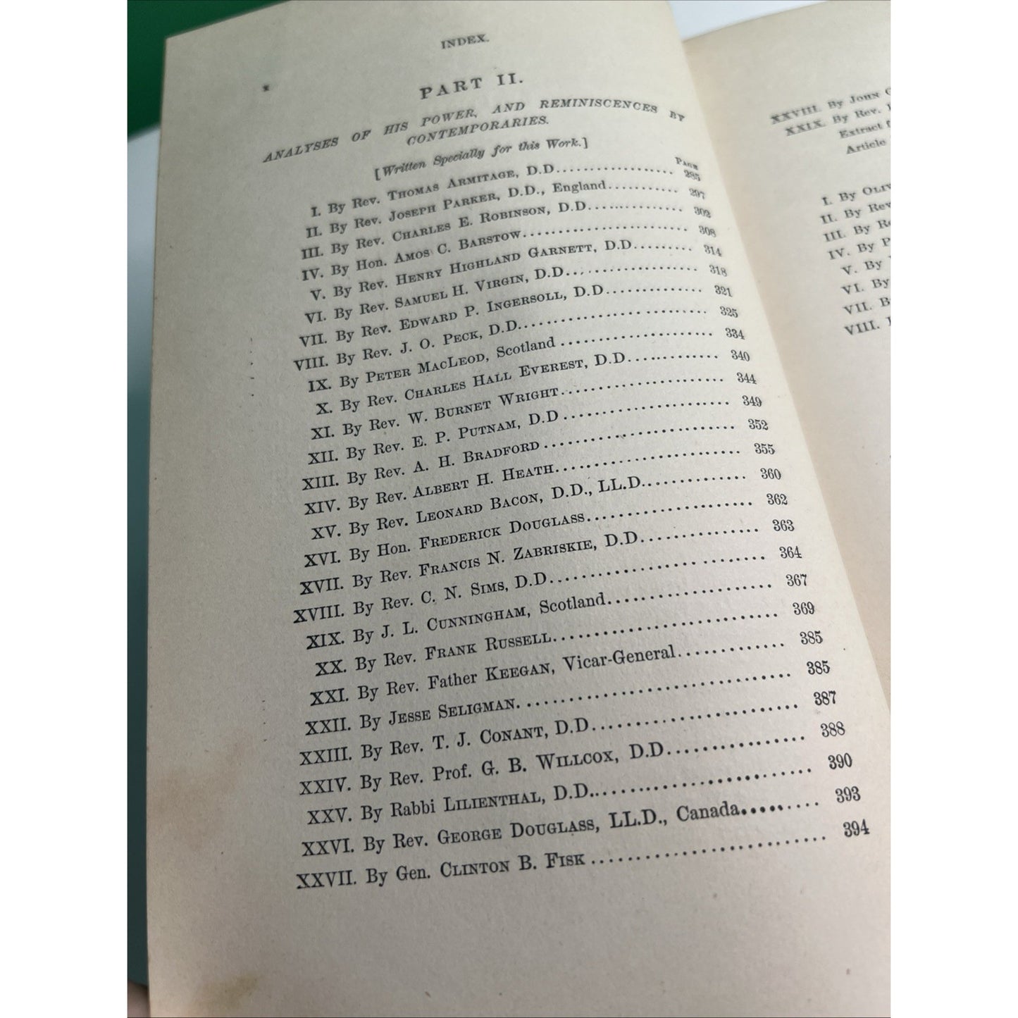 1887 Life Of Henry Ward Beecher by Abbott & Halliday HC Illustrated