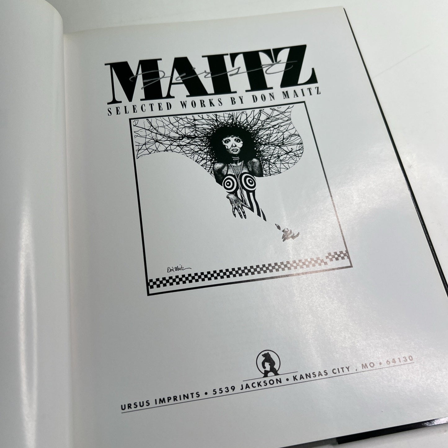 First Maitz : Selected Works of Don Maitz by Don Maitz (1988, Hardcover) 1st Ed