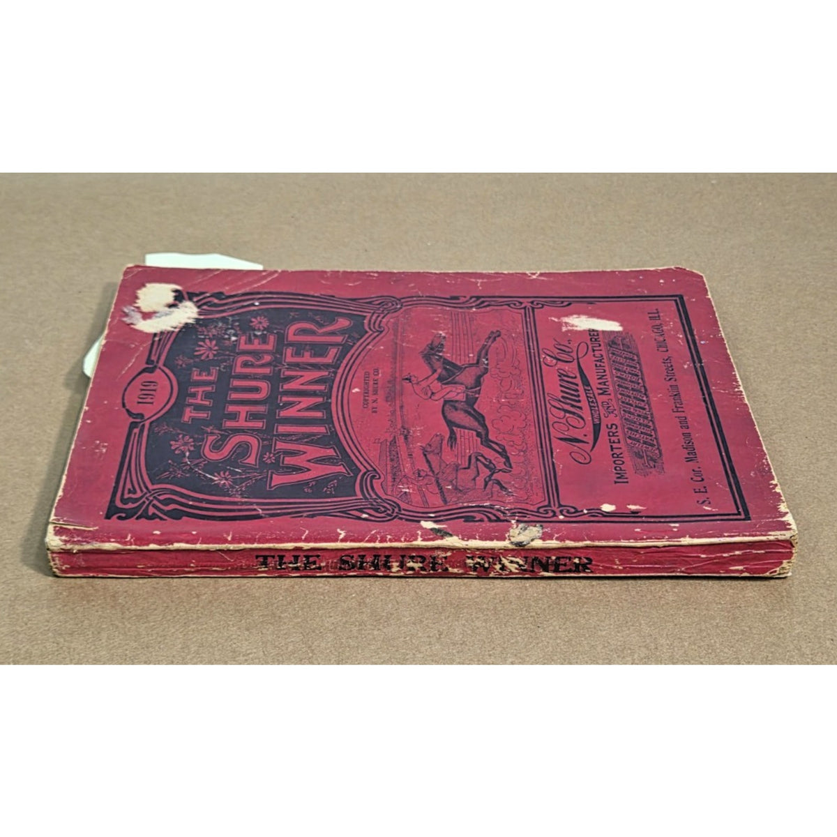 1919 N. Shure Co No. 82 Catalog "The Shure Winner" Vintage Chicago Wholesale