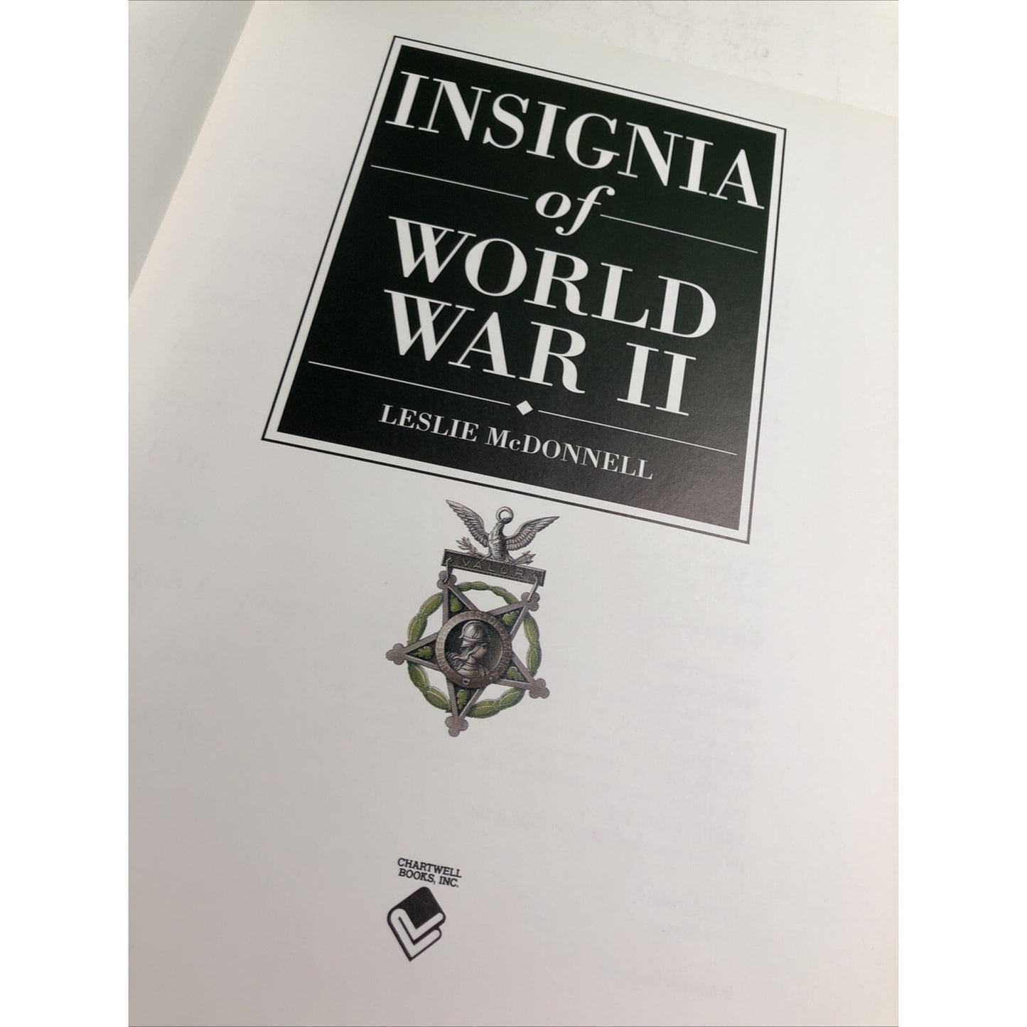 Insignia of World War II by Leslie McDonnell HC/DJ 1999