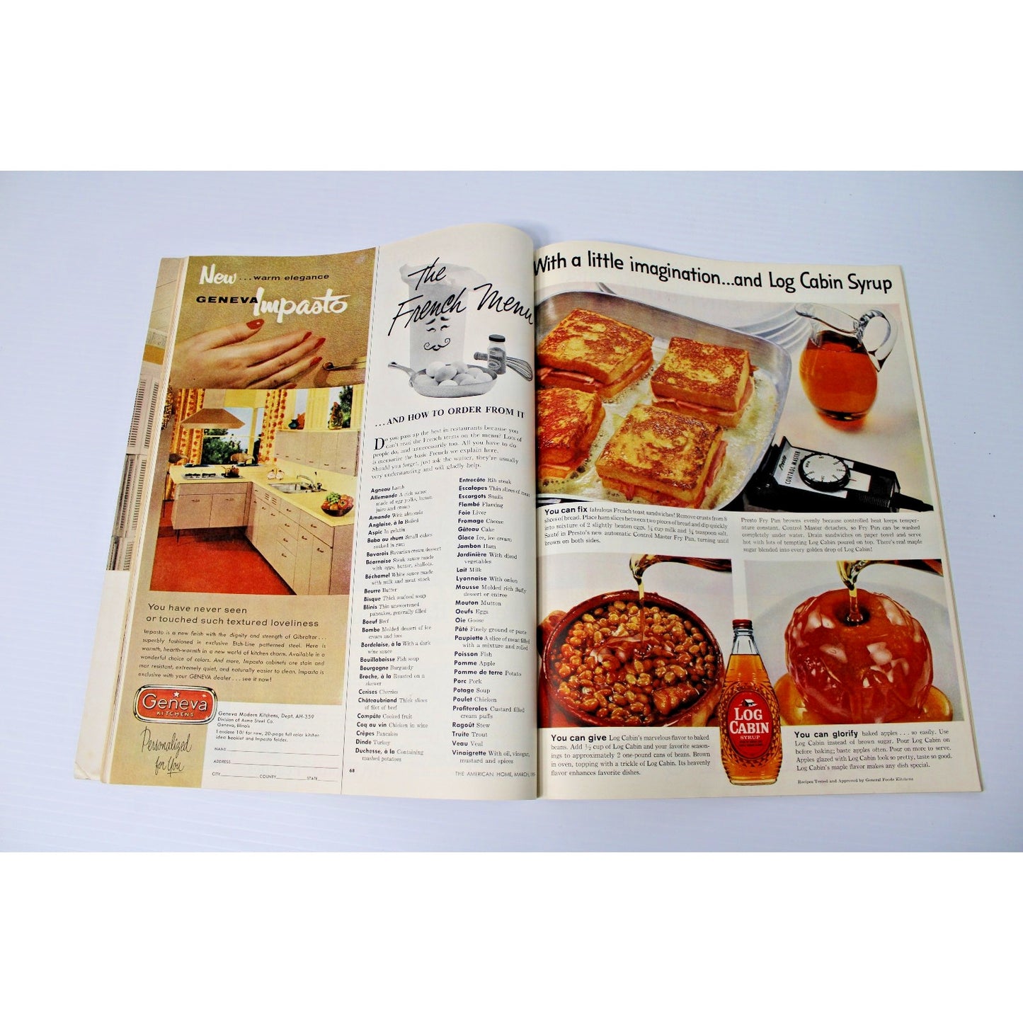 1959 March The American Home Magazine- MCM Decor, Home Design, Recipes, Gardens