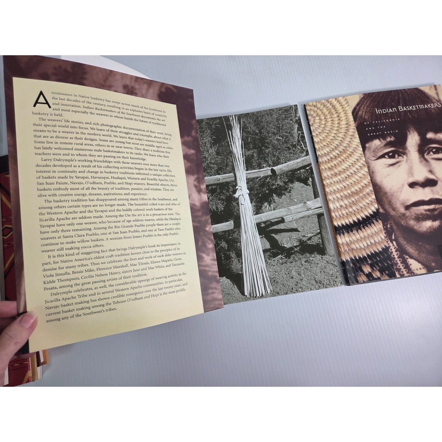 Indian Basketmakers 2-Book Set by Larry Dalrymple: Southwest & California GB