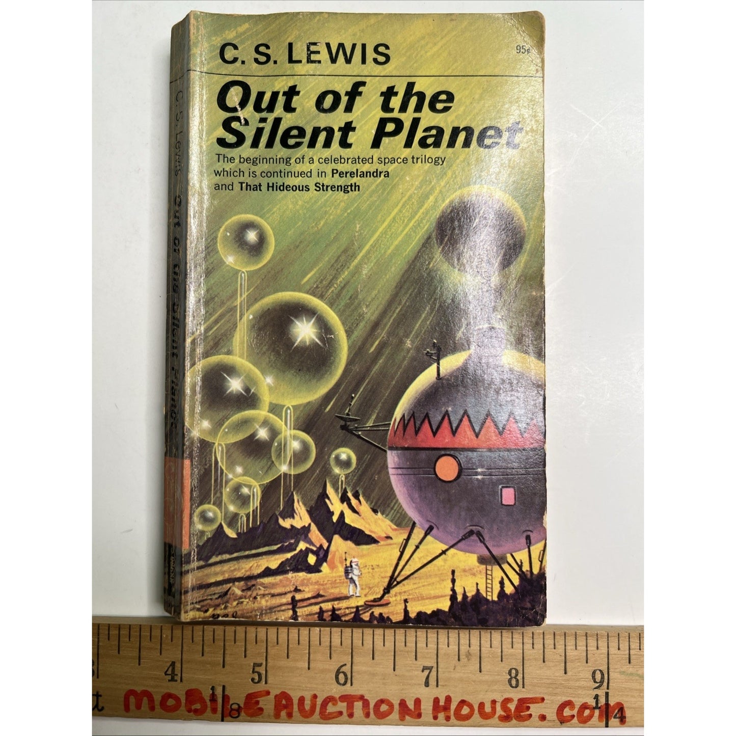 Out of the Silent Planet 1965 Ninth Printing 1970 Paperback By C. S. Lewis
