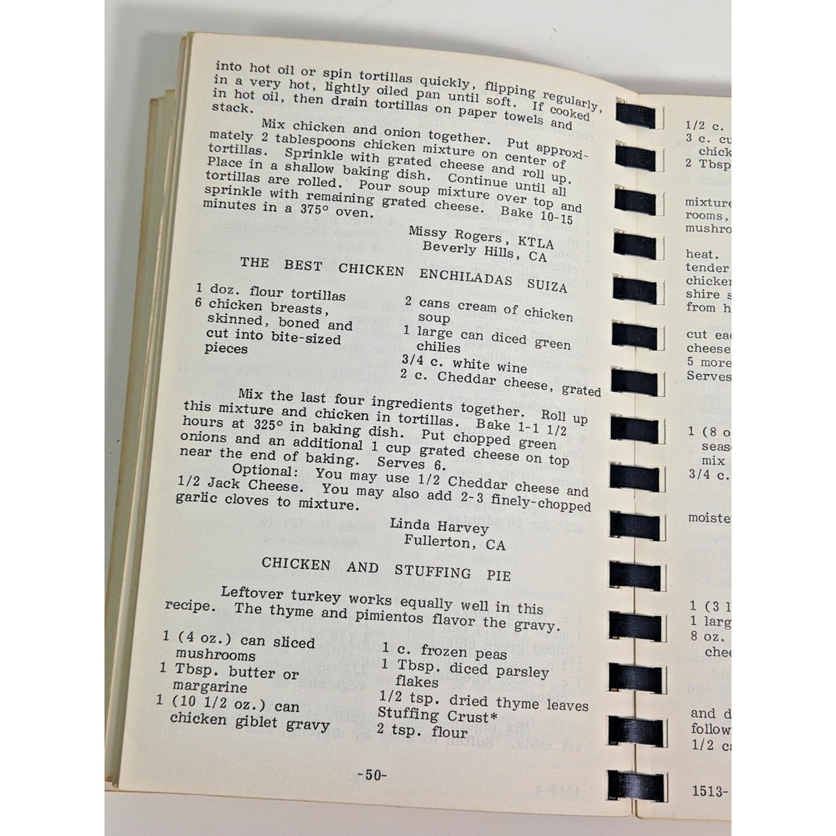 Vintage Hank Williams Memorial Cookbook Vol II Celebrity Recipes Johnny Cash