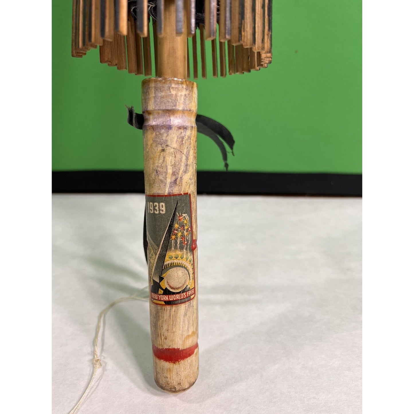 1939 New York worlds fair paper umbrella parasol