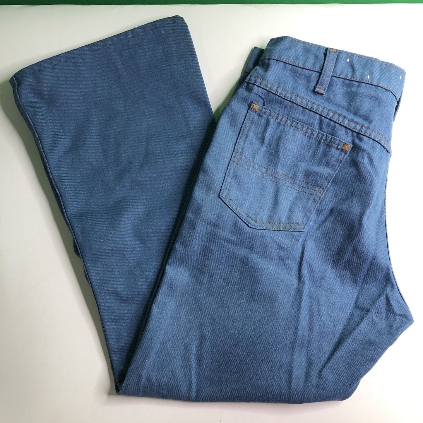 Vintage JC Penney Denim Jeans Size 18 Husky Boot Cut 32x36 Pants 26 Inch Inseam