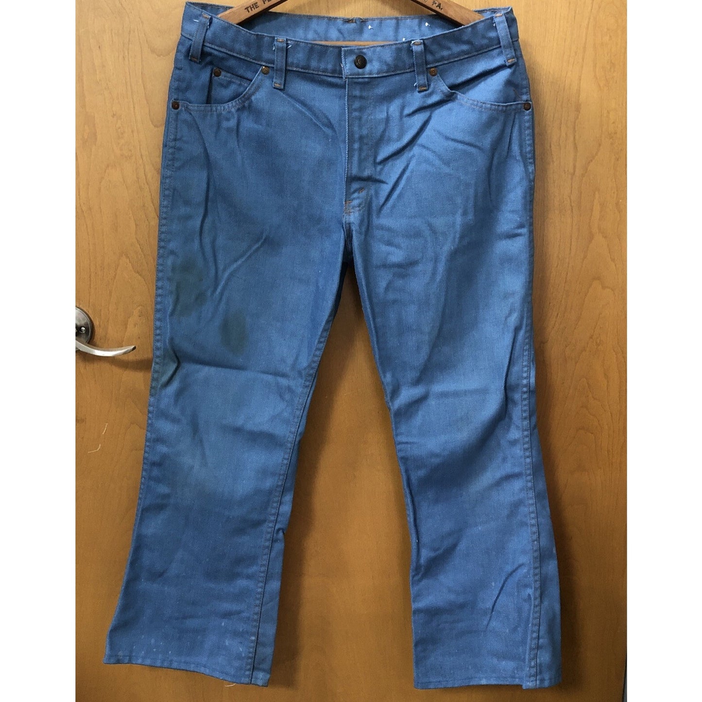 Vintage JC Penney Denim Jeans Size 18 Husky Boot Cut 32x36 Pants 26 Inch Inseam