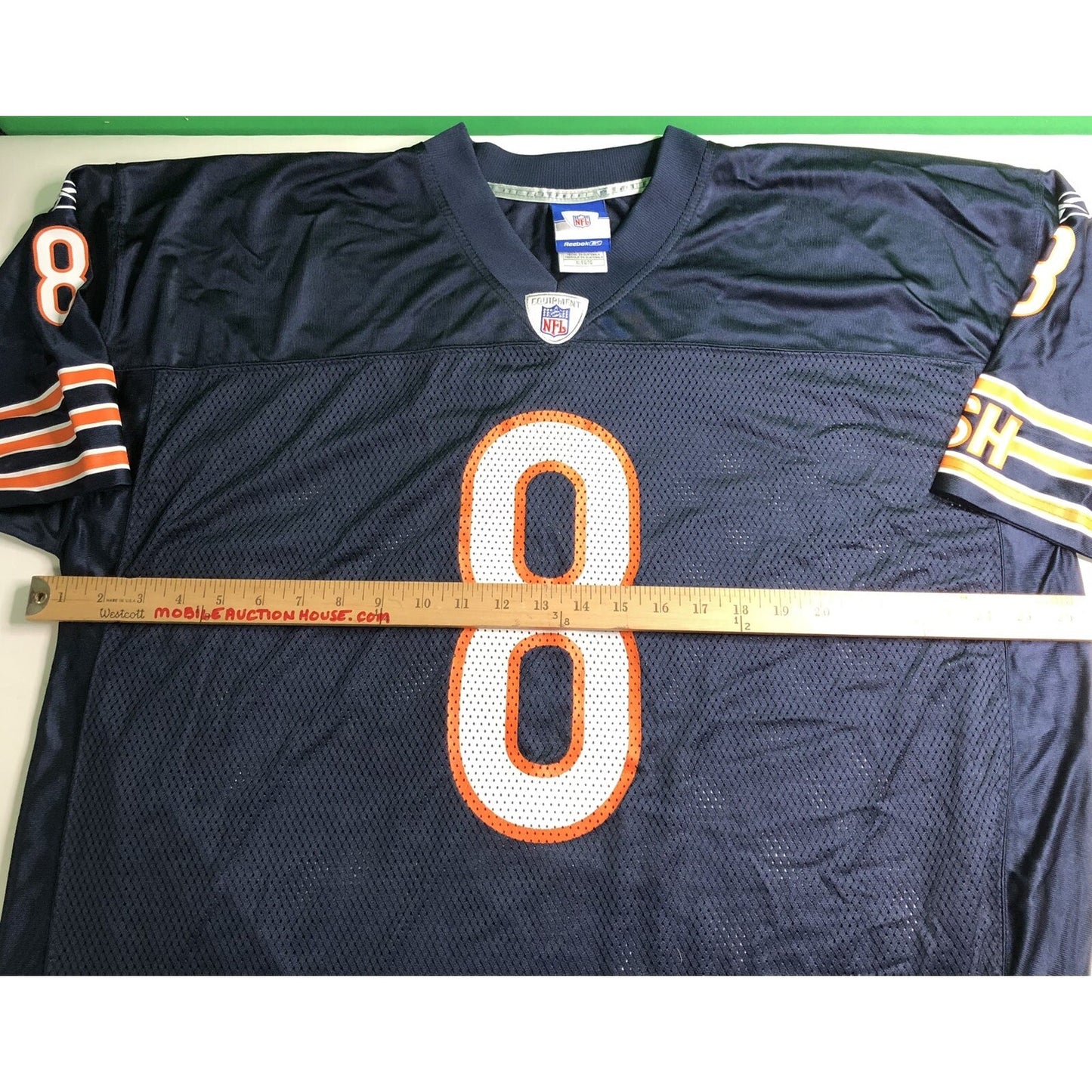 Reebok NFL Equipment Grossman #8 XL Jersey Shirt 100% Nylon