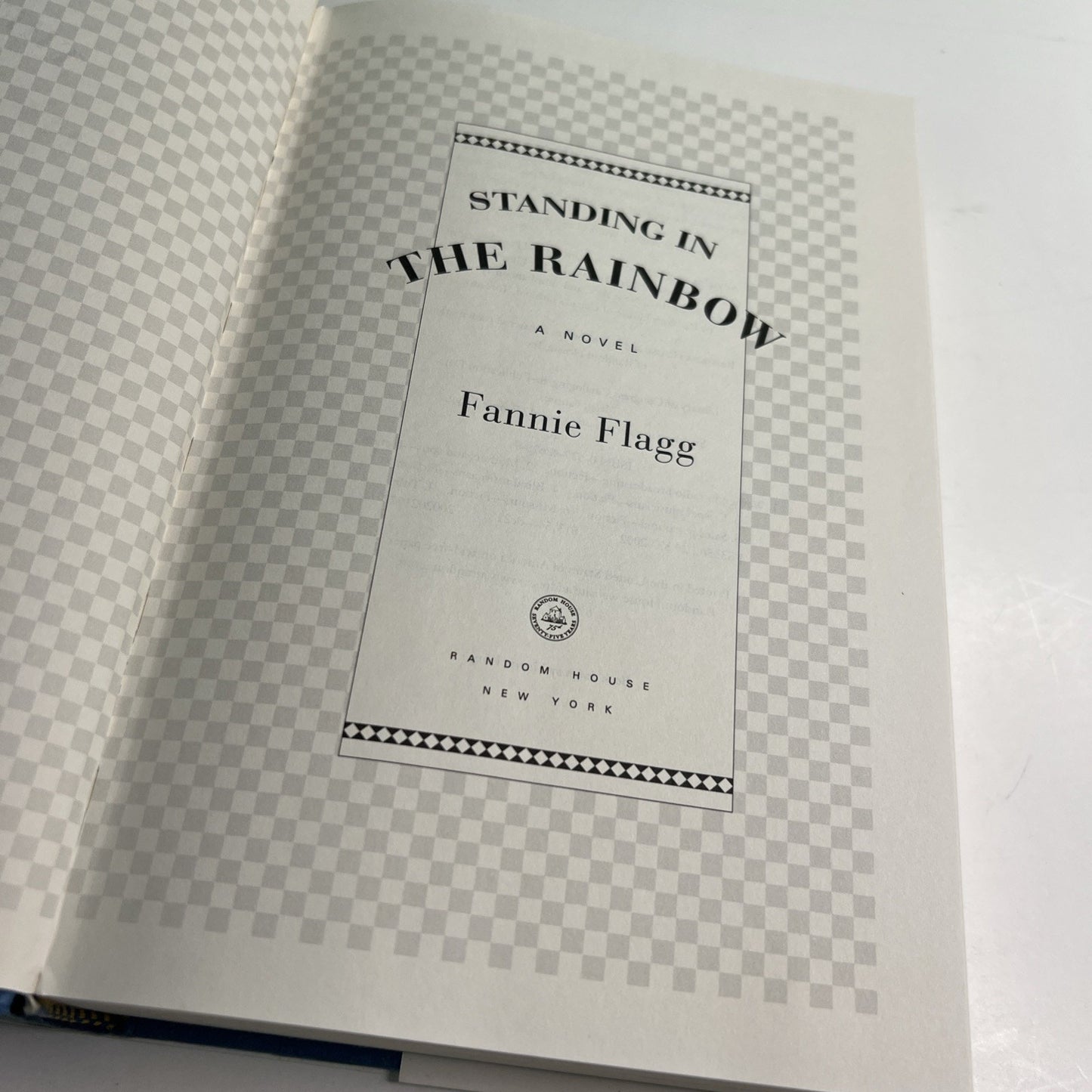 Standing in the Rainbow Fannie Flagg First Edition Hardcover Dust Jacket Novel