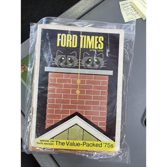 Lot Of 10 FORD TIMES MAGAZINE COLLECTION 1975 (1), 1979 (6), 1980 (3)