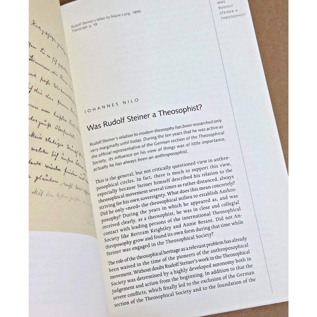 Rudolf Steiner Archivmagazin: Rare Hand-Stitched Anthroposophy Archival Journal