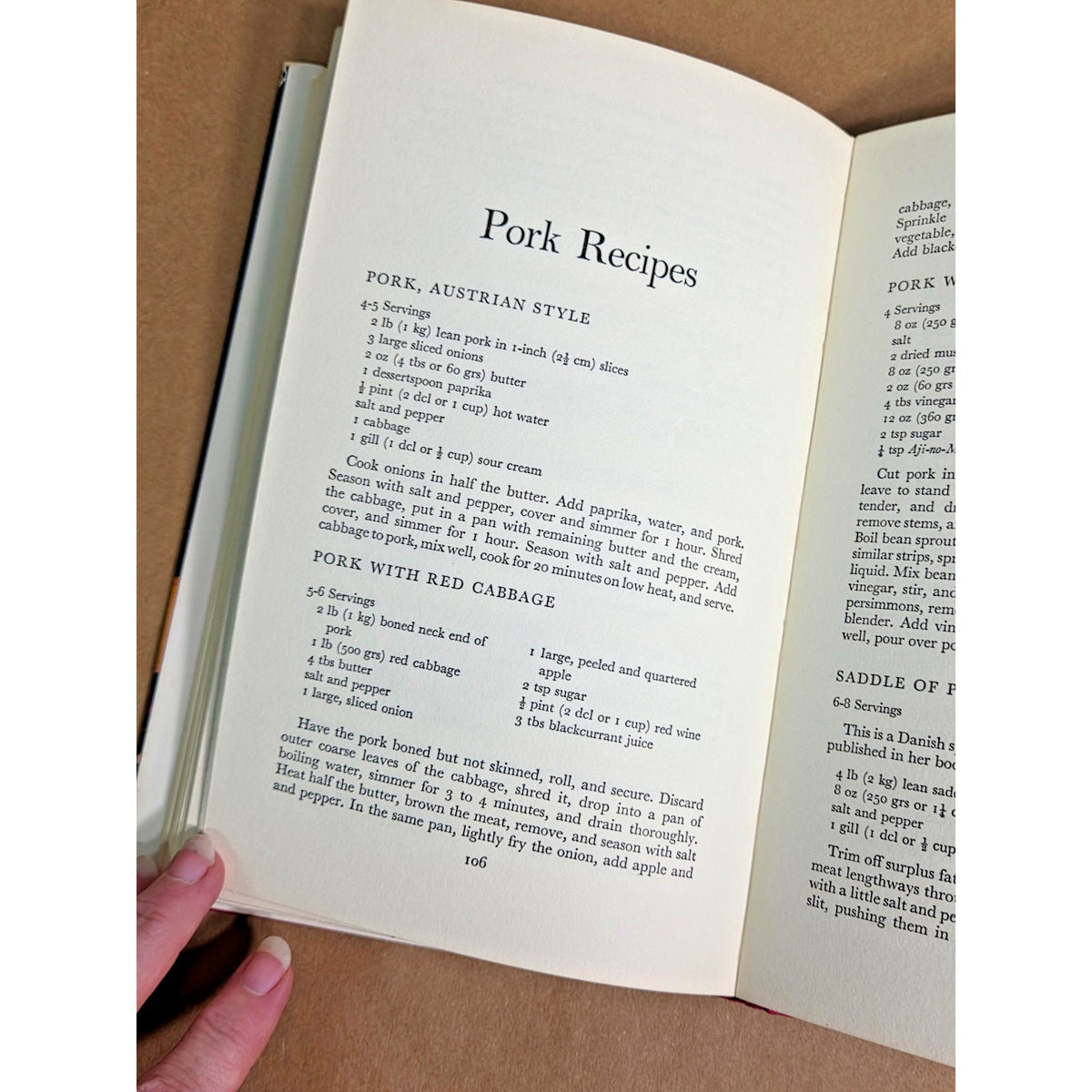 Vintage 1970 The World Book of Meat Dishes by Nina Froud - Rare Cookbook HC DJ