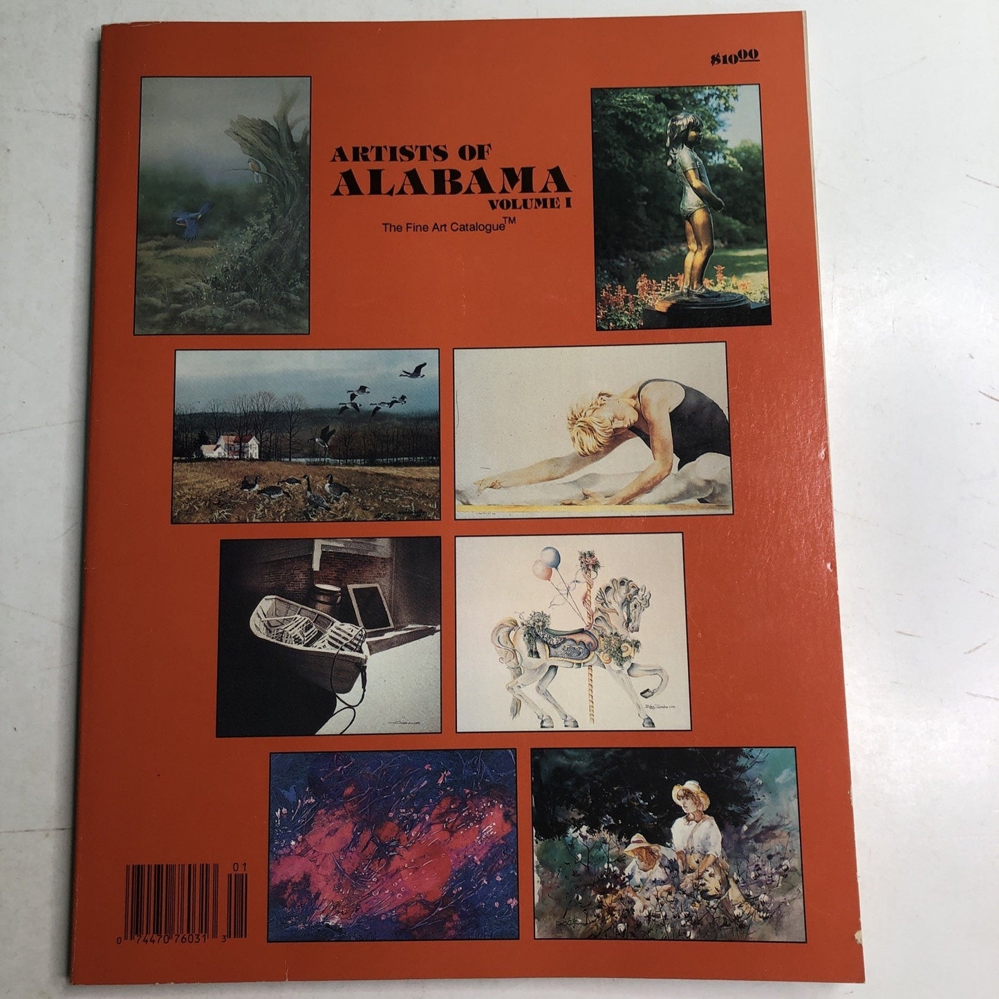 Artists of Alabama Volume 1 Fine Art Catalogue Illustrated Book 1989 Catalog
