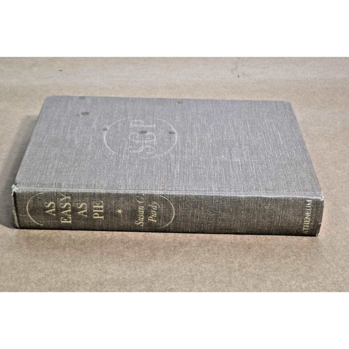 It's As Easy As Pie Vintage 1984 Hardcover Cookbook Susan G. Purdy Atheneum