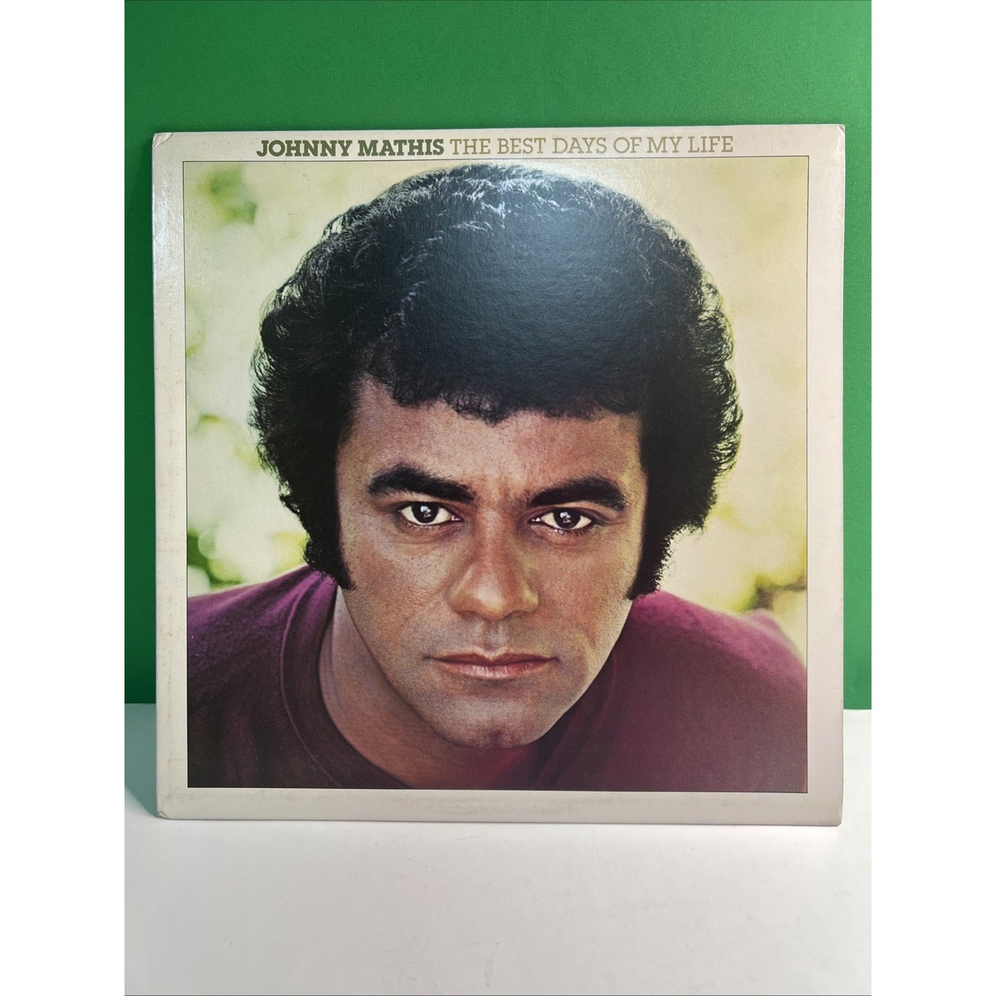 Johnny Mathis The Best Days of My Life Vinyl Record LP Columbia