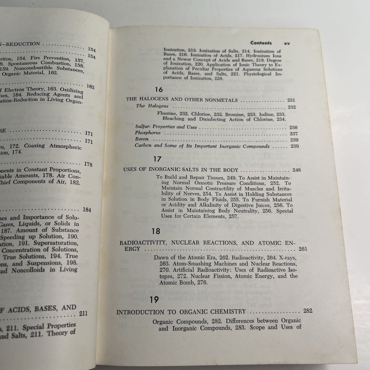 Fundamentals of Chemistry 7th Edition by L. Jean Bogert 1953 HC Saunders