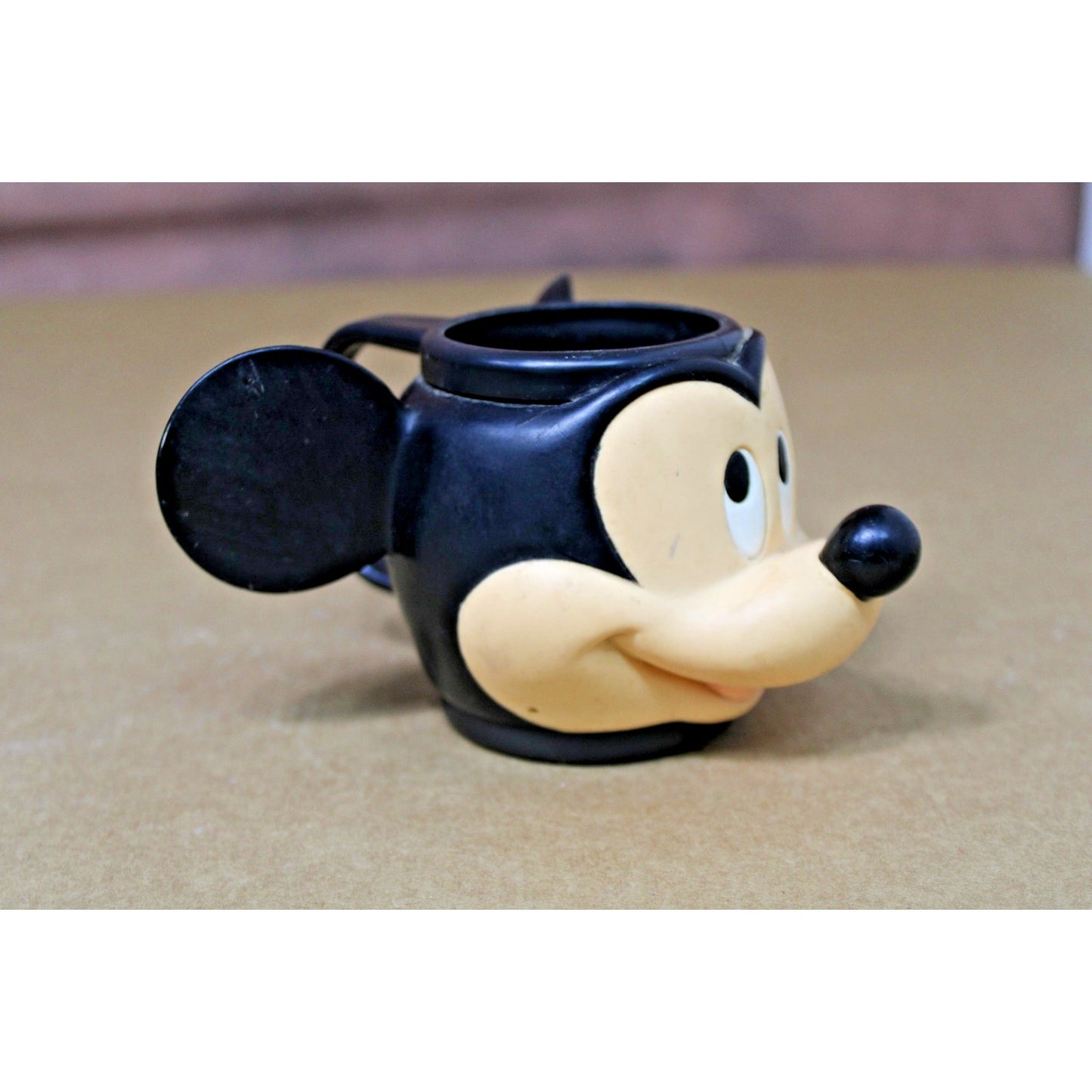 Vintage Disney Mickey Mouse Mug/ Cup, Retro 3-D Cute 1980s Nostalgia, Applause