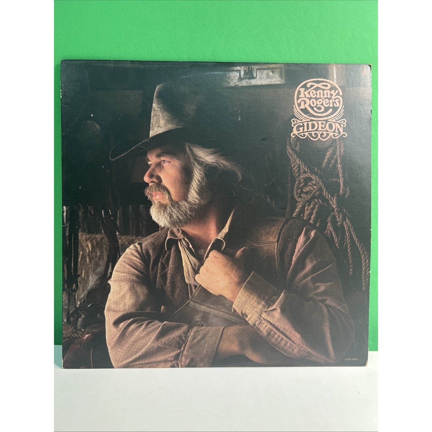 Kenny Rogers GIDEON Vinyl LP United Artists Records 1980 Poster