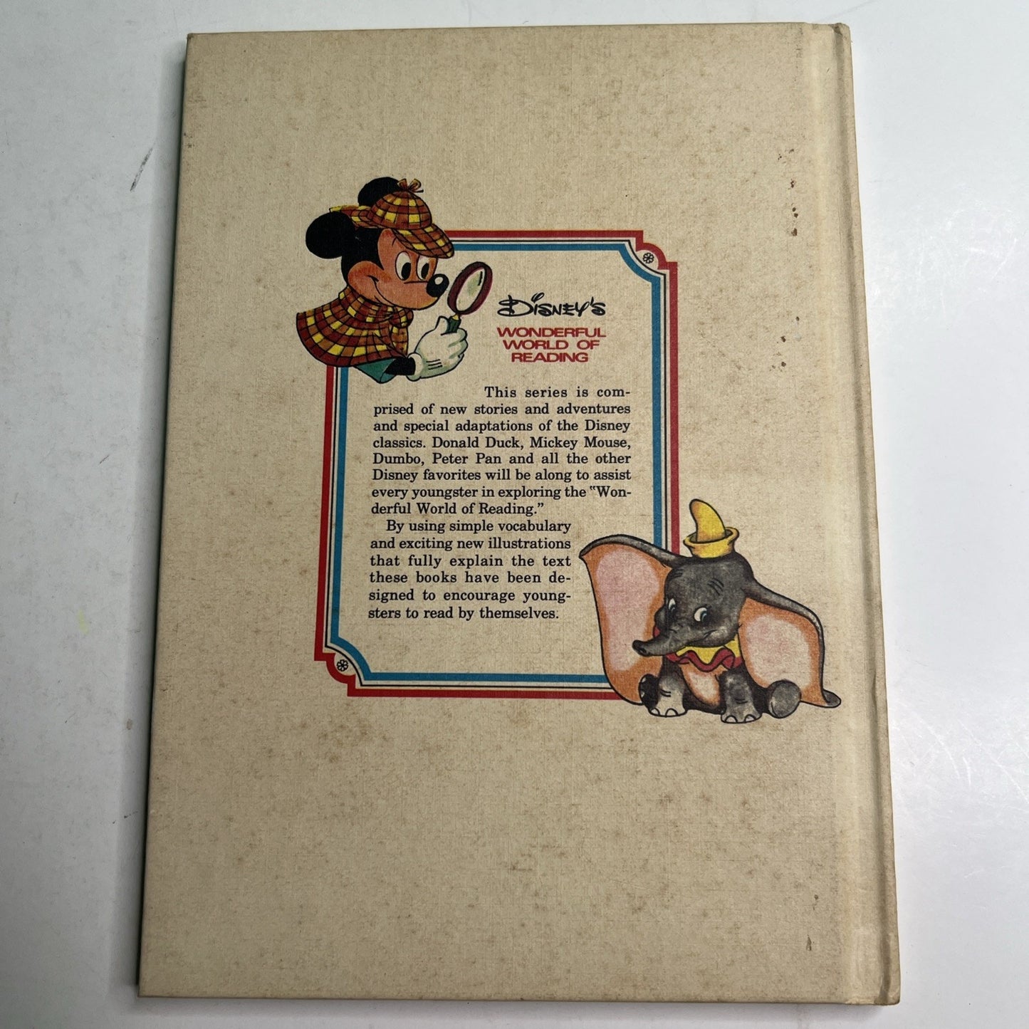 Vintage 1972 Walt Disney's Wonderful World of Reading, Bambi Gets Lost Book.