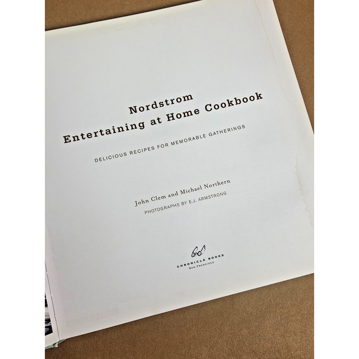 Nordstrom Entertaining at Home Cookbook: Delicious Recipes for Memorable...