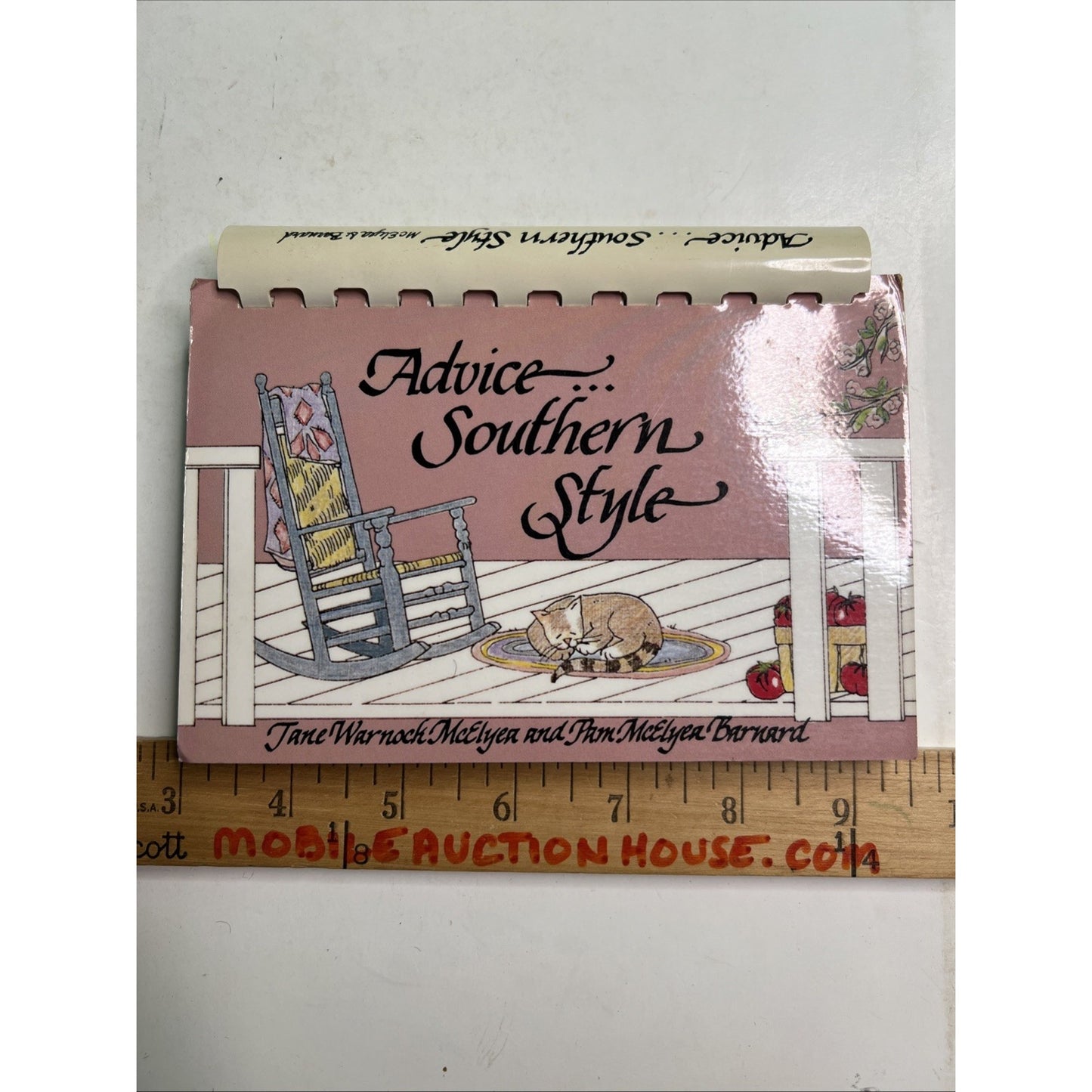 Advice Southern Style By Jane Warnock McElyea & Pam McElyea Barnard PB Quotes
