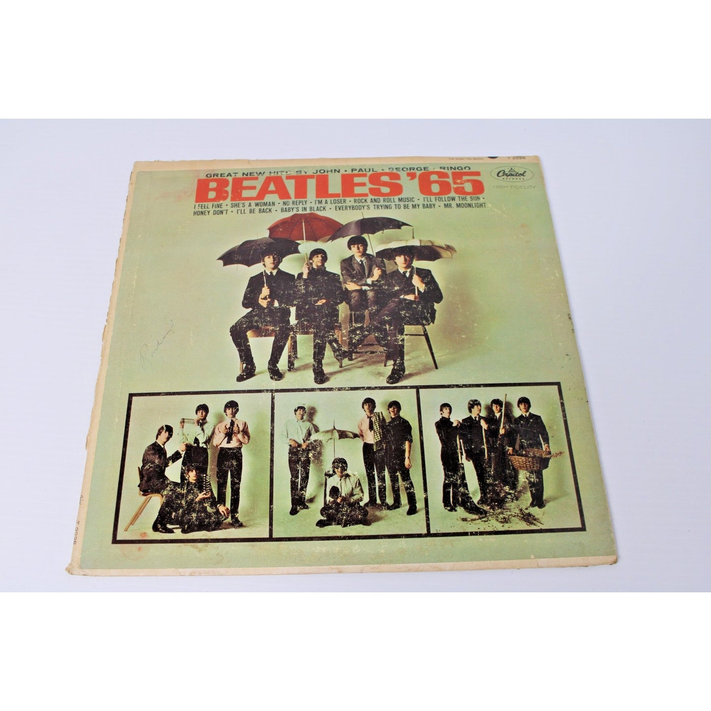 The Beatles- Beatles ‘65 - 1964 Capitol Mono T-2228 Scranton PA Early Pressing