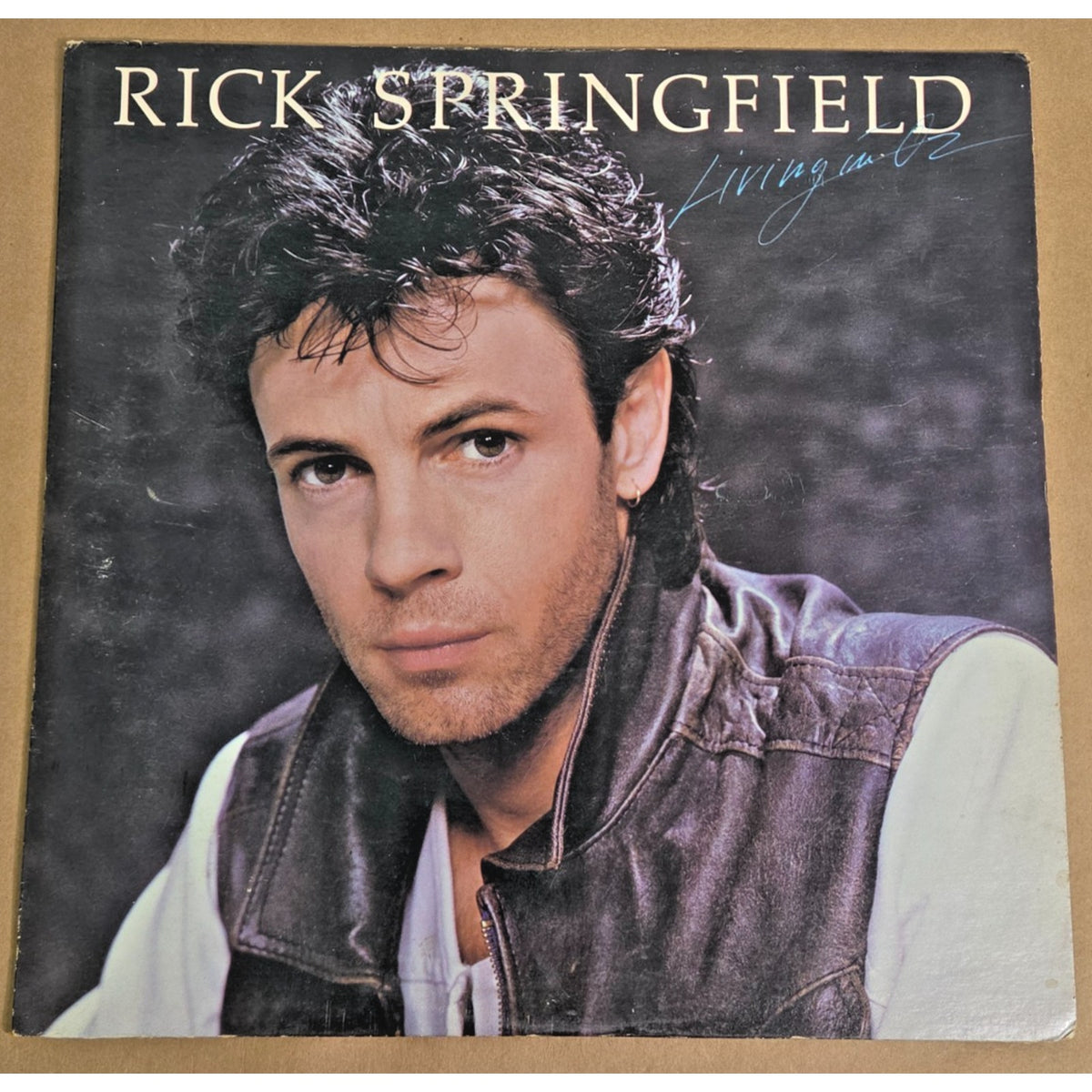 Rick Springfield "Living in Oz" 1983 Vinyl LP - Original Pressing AFL1-4660 VG