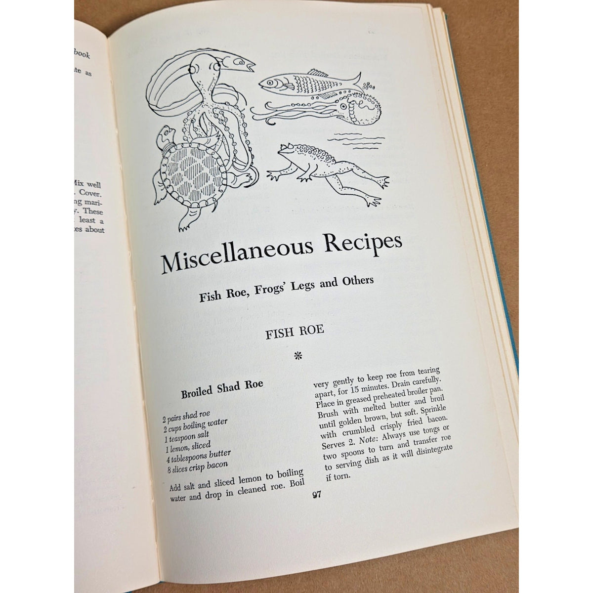 Rare Signed 1968 The Blue Sea Cookbook- Sarah D. Alberson 1st Ed. Enterprise AL