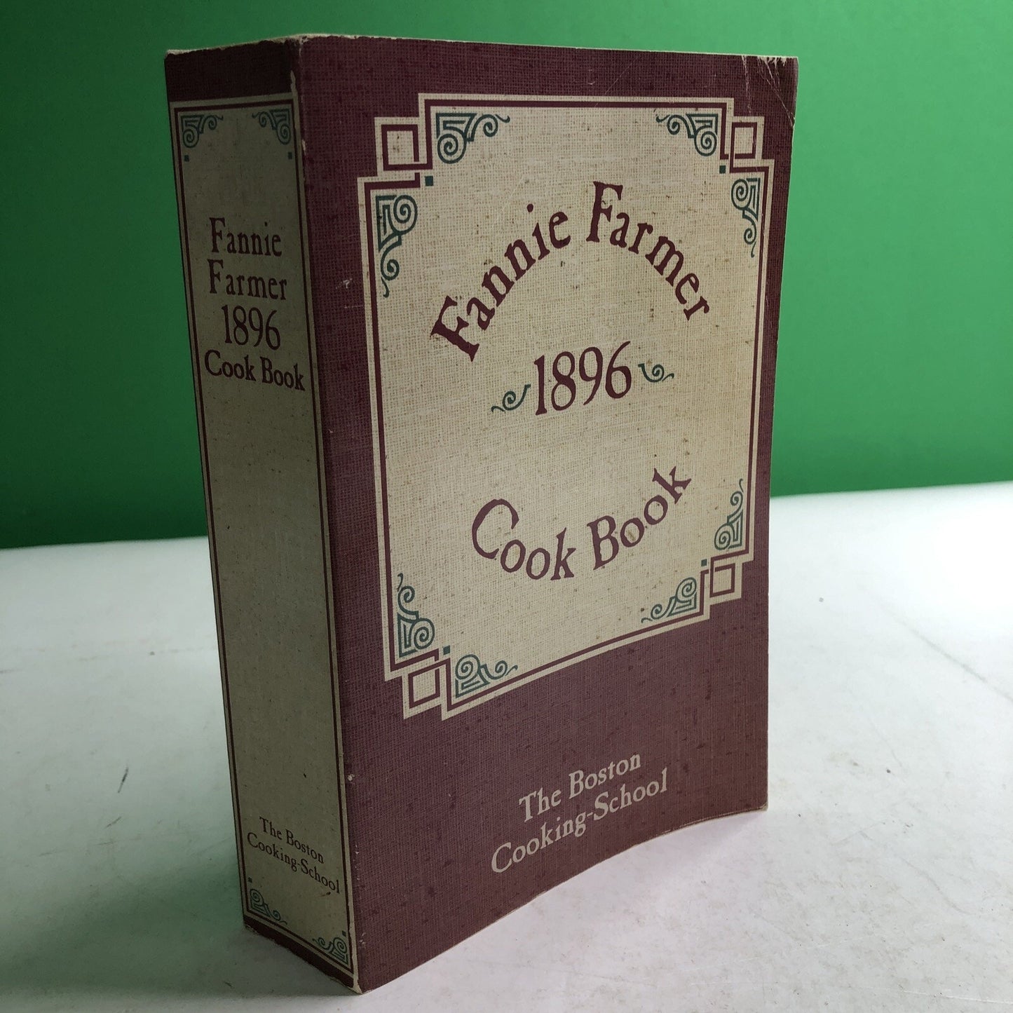 Fannie Farmer 1896 Cook Book Commemorative Edition 1996 Boston Cooking School