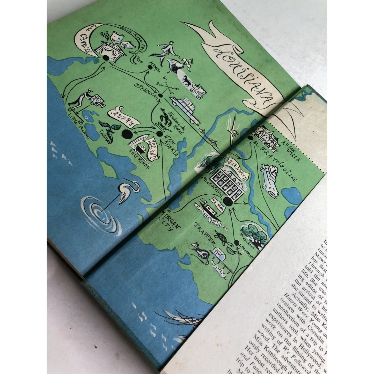 So Near and Yet So Far Emily Kimbrough First Edition HC DJ 1955 Illustrated